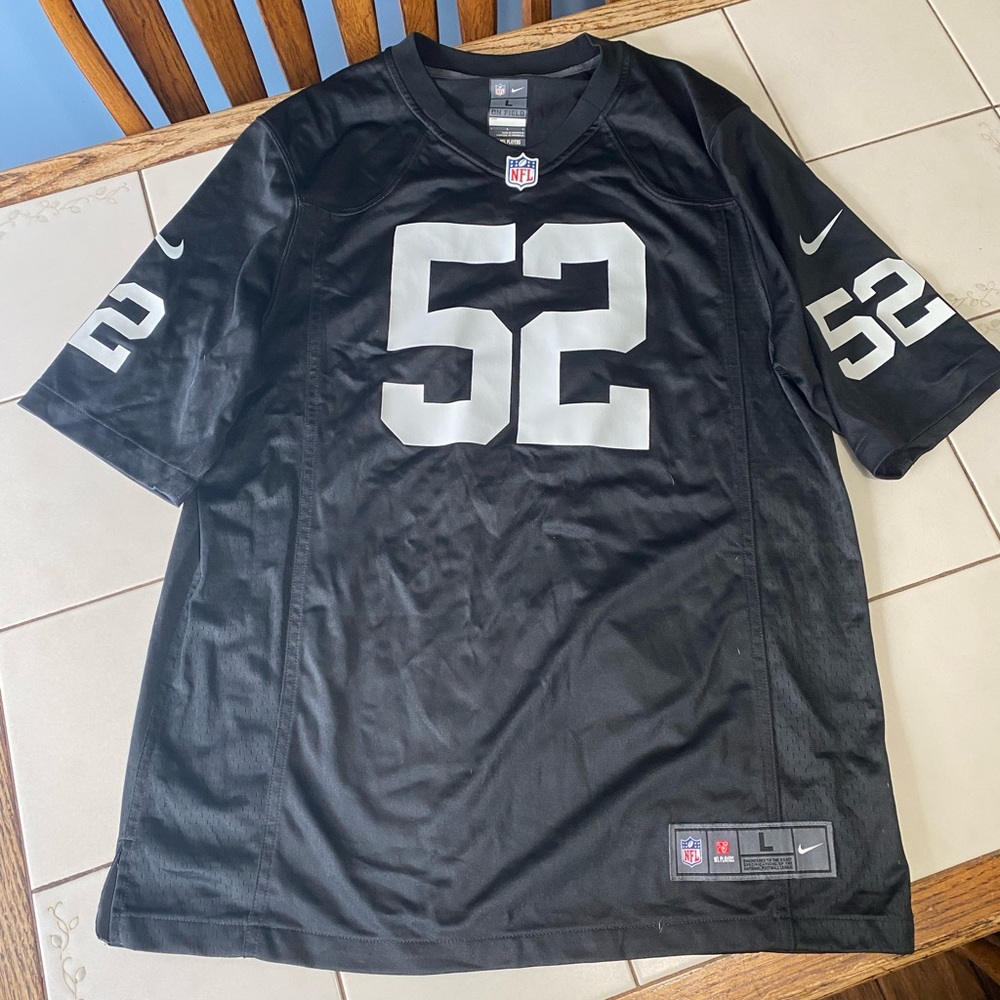Khalil Mack Raiders #52 Jersey